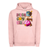 Pigment Salmon disco cowgirl Urban Hoodie - texasbilliewilder