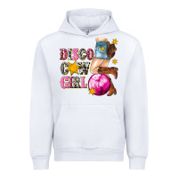 White disco cowgirl Urban Hoodie - texasbilliewilder