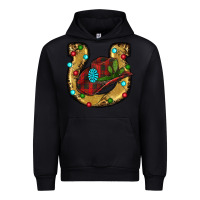 Black Christmas Horseshoe Urban Hoodie - RanaPortraitStore