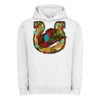 Pigment Lunar Rock Christmas Horseshoe Urban Hoodie - RanaPortraitStore