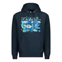 Navy i'm snow cute Premium Hoodie - Zillion Design Studio