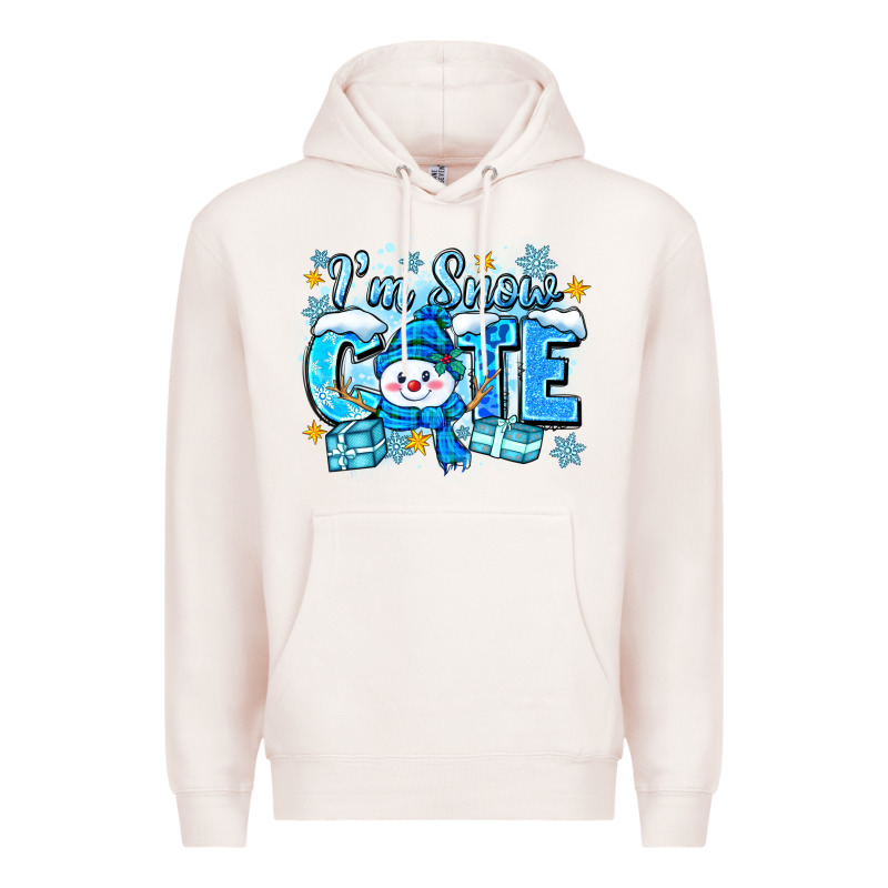 I'm Snow Cute Premium Hoodie by Zillion Design Studio | Teevron