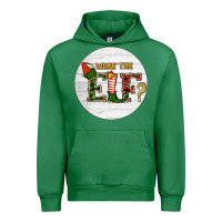 Emerald What The Elf Christmas Urban Hoodie - RanaPortraitStore