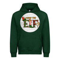 Forest Green What The Elf Christmas Urban Hoodie - RanaPortraitStore