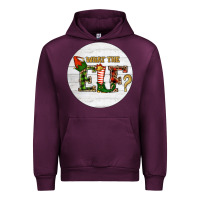 Mauve Wine What The Elf Christmas Urban Hoodie - RanaPortraitStore