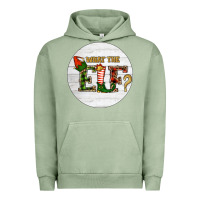 Pigment Oil Green What The Elf Christmas Urban Hoodie - RanaPortraitStore