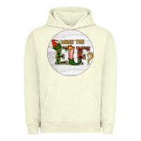 Pigment Pistachio What The Elf Christmas Urban Hoodie - RanaPortraitStore
