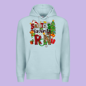 Santa's Favorite Rn Premium Hoodie Designed By Zillion Design Studio