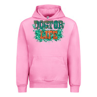Fuchsia Pink doctor life Urban Hoodie - texasbilliewilder