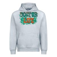 Heather Grey doctor life Urban Hoodie - texasbilliewilder