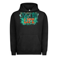 Pigment Black doctor life Urban Hoodie - texasbilliewilder