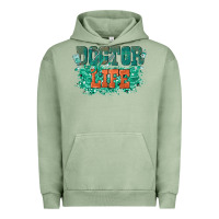 Pigment Oil Green doctor life Urban Hoodie - texasbilliewilder