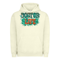 Pigment Pistachio doctor life Urban Hoodie - texasbilliewilder