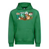 Emerald dog coffee cups Urban Hoodie - texasbilliewilder