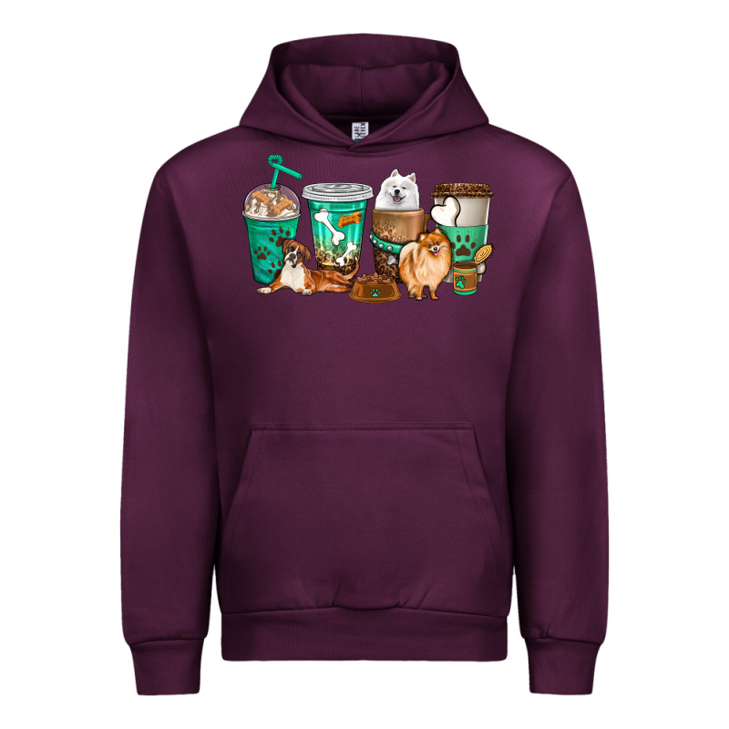Dog Coffee Cups Urban Hoodie by texasbilliewilder | Teevron