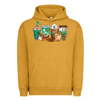 Pigment Peanut Butter dog coffee cups Urban Hoodie - texasbilliewilder