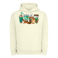 Pigment Pistachio dog coffee cups Urban Hoodie - texasbilliewilder