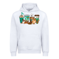White dog coffee cups Urban Hoodie - texasbilliewilder