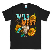 Black Western Wild West Rodeo Classic Tee - BundleAndBundleShop