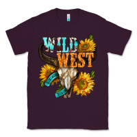 Plum Western Wild West Rodeo Classic Tee - BundleAndBundleShop