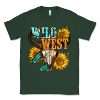 Sports Green Western Wild West Rodeo Classic Tee - BundleAndBundleShop