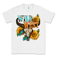 White Western Wild West Rodeo Classic Tee - BundleAndBundleShop
