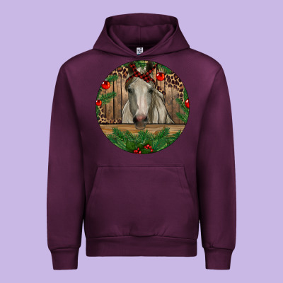 Urban Hoodie Christmas Horse