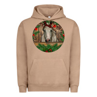 Pigment Burro Christmas Horse Urban Hoodie - RanaPortraitStore