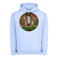Pigment Grape Ice Christmas Horse Urban Hoodie - RanaPortraitStore