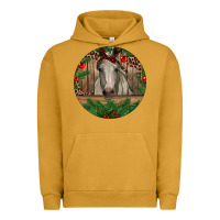 Pigment Peanut Butter Christmas Horse Urban Hoodie - RanaPortraitStore