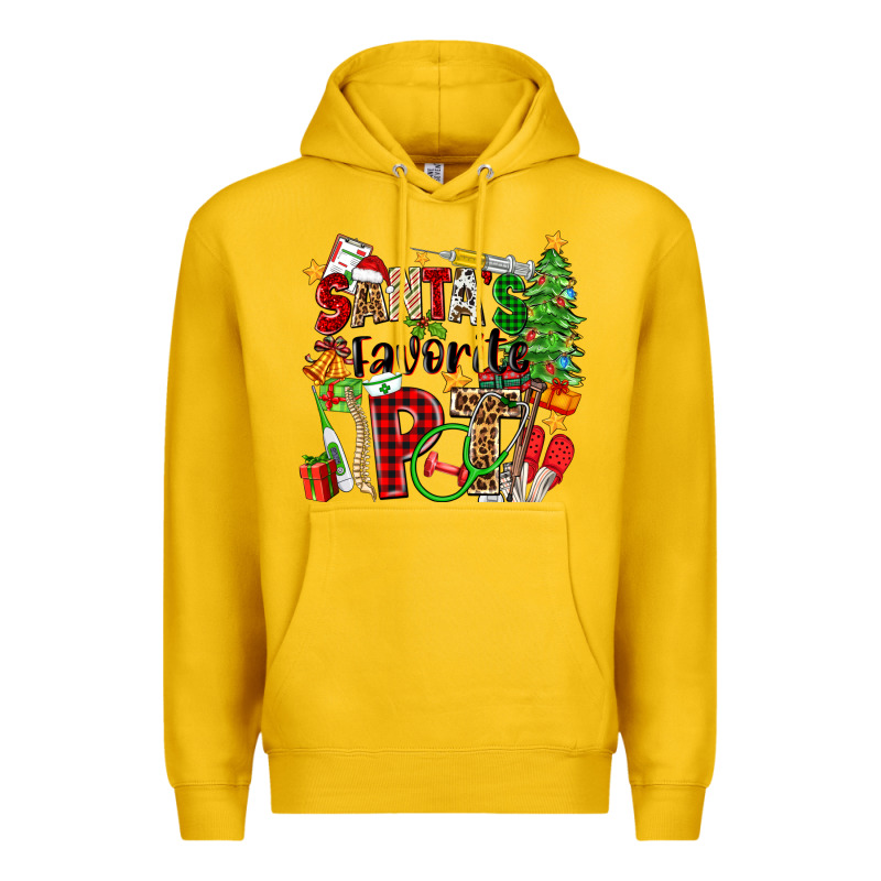 Santa's Favorite Pt Premium Hoodie by Zillion Design Studio | Teevron