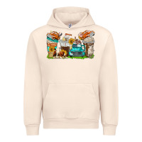 Sandshell farm truck coffee cups Urban Hoodie - texasbilliewilder