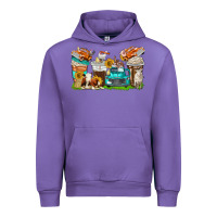Tulip farm truck coffee cups Urban Hoodie - texasbilliewilder