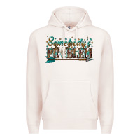 Pale Pink somebodys problem Premium Hoodie - texasbilliewilder