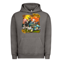 Pigment Tornado farm truck with farm animals Urban Hoodie - texasbilliewilder