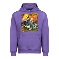 Tulip farm truck with farm animals Urban Hoodie - texasbilliewilder