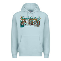 Blue Mist somebodys problem Premium Hoodie - texasbilliewilder