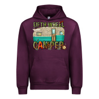 Mauve Wine fifth wheel camper Urban Hoodie - texasbilliewilder