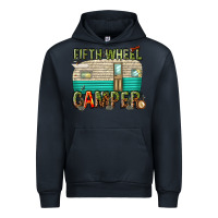 Navy fifth wheel camper Urban Hoodie - texasbilliewilder