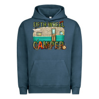 Pigment Midnight Navy fifth wheel camper Urban Hoodie - texasbilliewilder