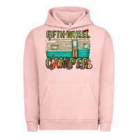 Pigment Salmon fifth wheel camper Urban Hoodie - texasbilliewilder
