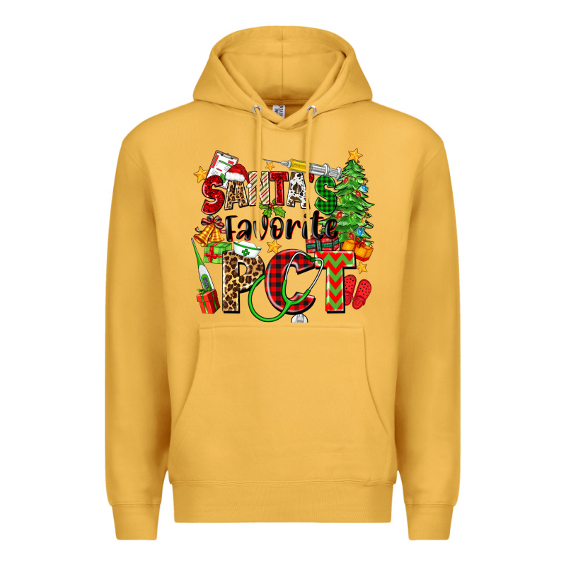 Santa's Favorite Pct Premium Hoodie by Zillion Design Studio | Teevron