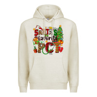 Oatmeal Heather santa's favorite pct Premium Hoodie - Zillion Design Studio