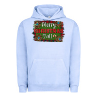 Pigment Grape Ice Merry Christmas Y'all Urban Hoodie - RanaPortraitStore