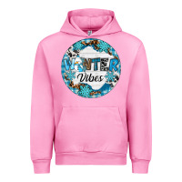 Fuchsia Pink Winter vibes Urban Hoodie - RanaPortraitStore