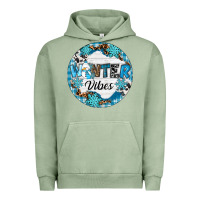 Pigment Oil Green Winter vibes Urban Hoodie - RanaPortraitStore