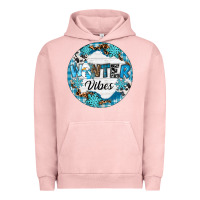 Pigment Salmon Winter vibes Urban Hoodie - RanaPortraitStore