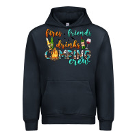 Navy fires friends drinks camping crew Urban Hoodie - texasbilliewilder