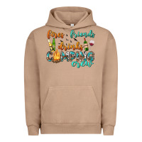 Pigment Burro fires friends drinks camping crew Urban Hoodie - texasbilliewilder