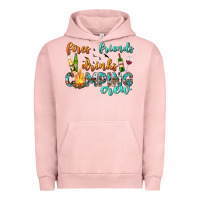 Pigment Salmon fires friends drinks camping crew Urban Hoodie - texasbilliewilder